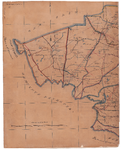19224-14.1 Diepenveen 1 Kaart van een deel van de gemeente Diepenveen met rondom de gemeenten: Gorssel, Voorst, ...