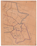 19224-35.2 Markelo 2 Kaart van de gemeenten Ambt Delden en Stad Delden met rondom de gemeenten Markelo, Wierden, Borne ...