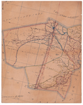 19224-55.1 Wierden 1 Kaart van het zuidelijk deel van de gemeente Wierden met rondom de gemeenten Borne, Ambt Delden, ...