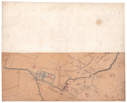 19224-C15.41 Regge no. 41 Kaart van de Regge tot Huis Westervlier waar deze zich afsplitst van de Schipbeek. Vermeld ...