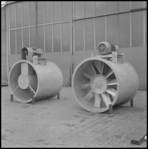 1577 FDSTORK-20196 A-Ventilatoren. Stork Plaatwellerij Beverwijk. Buisventilator type 12-5., 00-11-1977