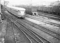 24434 FDHEEMAFF 379 Elektrisch treinstel tijdens een rit, 1938-09-23