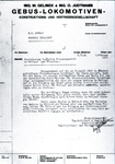 3105 FDHEEMAF033047 Brief van 'Gebus Lokomotiven' uit Wenen. Bevestiging van de overeenkomst dat HEEMAF als enige het ...