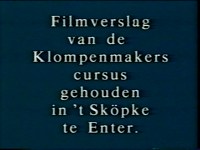 14867BB08195 Klompenmakers cursus gehouden in 't Spöpke.Wordt nog beschreven.