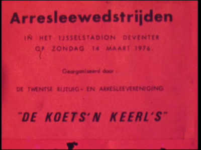 3190BB04824 Een film rond de Twentse Rijtuig- en Arresleevereniging De Koets'n Keerls in Denekamp 1977., 00-00-1977