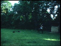 3930BB09529 Een familiefilm van de familie Lamberts, met beelden van o.a.:- Pieter aan het paardrijden in Beekwoude;- ...