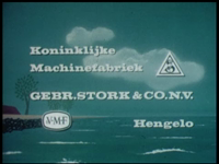 9140BB02119 Een bedrijfsfilm van Stork over drainagepompen in de Nederlandse polders, met beelden van operationele ...