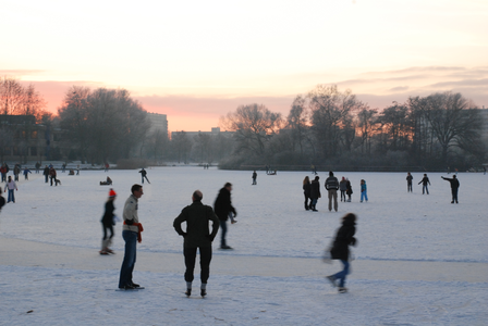 133 DBUITERWIJK-000179 Schaatsen op de Dobbe, 2009-01-10