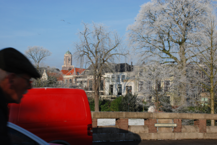 24 DBUITERWIJK-000138 Sassenpoorterbrug en Peperbus, 2009-01-09