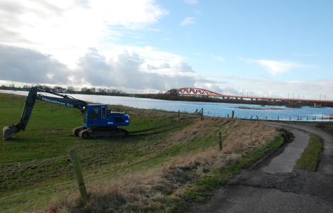 4149 DBUITERWIJK-001545 Hoog water bij de IJssel-Schellerdijk, 2013-02-07