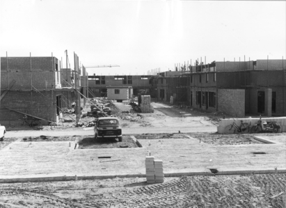 4040 FD000001 Aa-landen noord, nieuwbouw in aanbouw, omgeving Amer, 1971., 1971-00-00