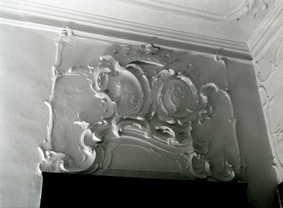 5269 FD001320 Stucwerk in het voormalige woonhuis van de dichter Rhijnvis Feith (1753-1824) in de Bloemendalstraat in ...