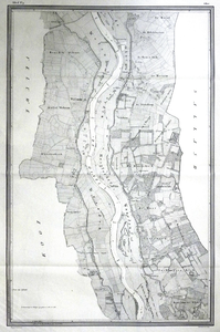 840-KD001471 Olst blad nr. 9 Negende blad van de altlas van de IJssel door L.J.A. van der Kun en R. Musquetier. ...