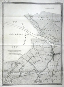 851-KD001482 Genemuiden blad nr. 18 Achttiende blad van de atlas van de IJssel door L.J.A. van der Kun en R. ...