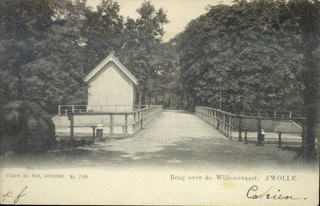 243 PBKR4186 Spoolderbergbrug over de Willemsvaart, 1904. (Zelfde als PBKR4185, nu zonder personen)., 1904-00-00