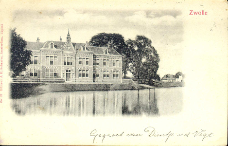 2949 PBKR3475 Menno van Coehoornsingel 16, de Praktische Ambachtsschool, ca. 1900, gebouwd door stadsarchitect J. van ...