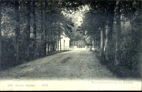 2951 PBKR3477 Gezicht op de zeer schaduwrijke Ruiterlaan, de verbinding tussen het Engelsche Werk en de Willemsvaart en ...