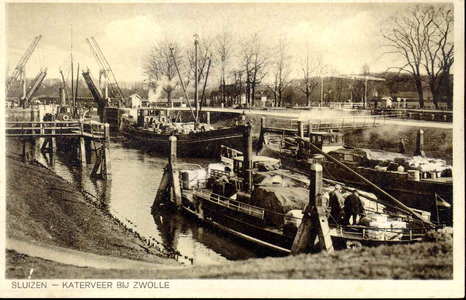 3063 PBKR5203 Scheepstype: Beurtschepen .Vertrek vanuit Zwolle, geladen met diverse stukgoederen, meestal bestemming ...