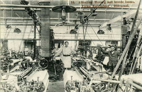 324 PBKR5895 De 'Oude Weverij' van de Koninklijke Oldenzaalsche Stoomweverij vh J.H. Molkenboer Jr. (1872-1967) ...