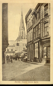 3914 PBKR1346 De Korte Ademhalingssteeg loopt van de Sassenstraat naar de Grote Markt met zicht op de Grote Markt 8 en ...