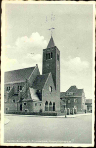 4025 PBKR0204 RK Sint-Jozefkerk, ca. 1935. Gebouwd 1932-1933 door architect Johan H. Sluijmer sr., vanaf 1997 zijn in ...