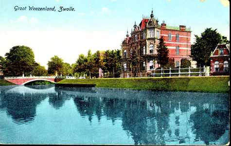 4839 PBKR0370 Klein Weezenland , ca. 1915 (vanaf 1933 Burgemeester van Roijensingel) nr 18 (gebouwd 1883-1885 door ...