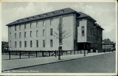 4972 PBKR2657 Parkweg, gebouw van de PTT waarin de telefooncentrale gevestigd was, ca. 1933. Het pand werd in 1933 ...
