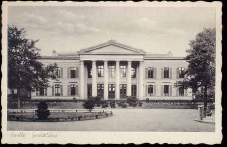 5331 PBKR2730 Paleis van Justitie (gebouwd 1841 door architect E.L. de Coninck) Blijmarkt 20, gezien vanaf de zijde ...