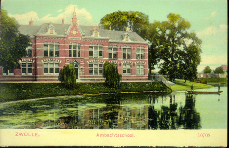 5674 PBKR2245 Menno van Coehoornsingel 16: Flevogebouw, ca. 1915. Het Flevogebouw werd in 1898 gebouwd als Practische ...