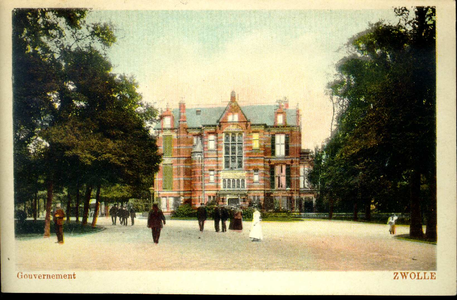 639 PBKR3687 Ter Pelkwijkpark 22: Gouverneurshuis (Hôtel van de Commissaris van de Koningin), 1920-1925.Gebouwd 1892 ...