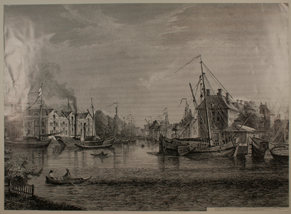211 -TP001094 Gezicht op de Thorbeckegracht met rechts het Hopmanshuis.
