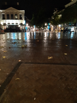 606 Een lege Grote Markt in Zwolle, niet als gevolg van het mindere weer maar van de tweede lockdown van de horeca ...
