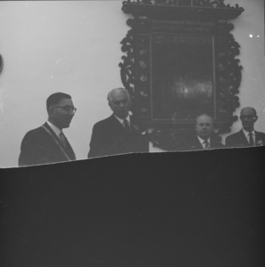 5355 Bijeenkomst VVV in het Deventer Stadhuis., 1960-01-01