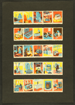 100 25 sluitzegels in primaire kleuren, 1934-01-01