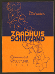 153 Elitezaden, Zaadhuis Schilpzand, Bloemenstad Bussum 1936Catalogus 1936 met overzicht van zaden