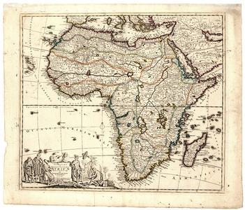 118c Novissima et Perfectissima Africae; [1680 ca.]