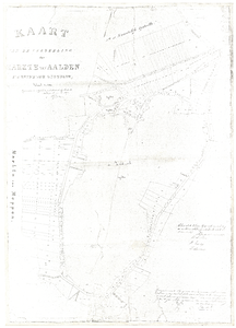 345.a Kaart van de verdeeling der markte van Aalden.; 16-12-1867