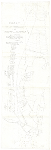 360 Kaart van de verdeeling der marke van Eursinge, gemeente Beilen; 1867