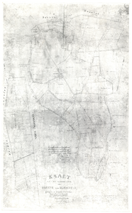 373 Kaart van de verdeeling der markte van Benneveld gelegen in de gem. Zweeloo (Foto van); 03-06-1865