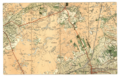 463.8 Drenthe - Hoogeveen - Hees - Engeland - Pesse - Stuifzand; 1912