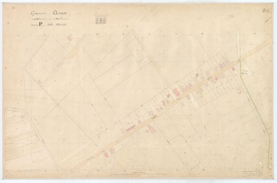 160 Assen, P82; Netteplan; 1869-05