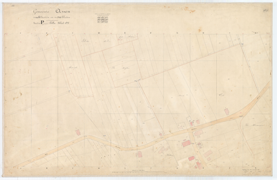 166 Assen, P89; Netteplan; 1869-05