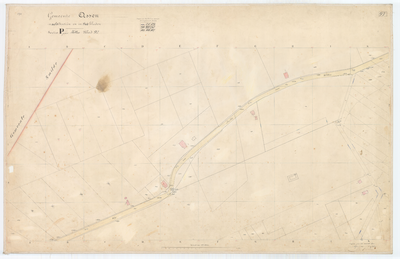 171 Assen, P97; Netteplan; 1869-05