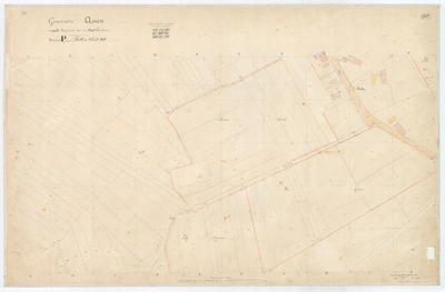 172 Assen, P98; Netteplan; 1869-05