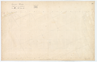 181 Assen, P106; Netteplan; 1869-05