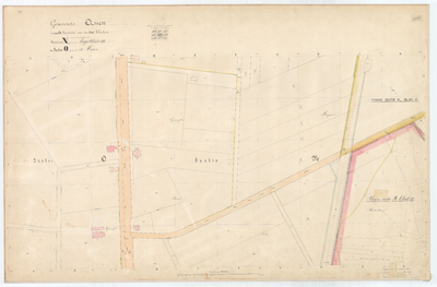 191 Assen, N,O119; Netteplan; 1869-05
