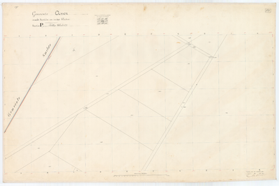195 Assen, P123; Netteplan; 1869-05