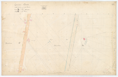 204 Assen, N,O134; Netteplan; 1869-05