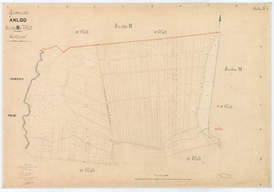 48 Anloo, N1; Netteplan; 1876-09-22