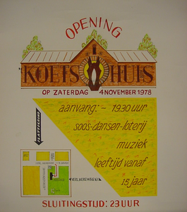 Opening jeugdsociëteit 't Koetshuis